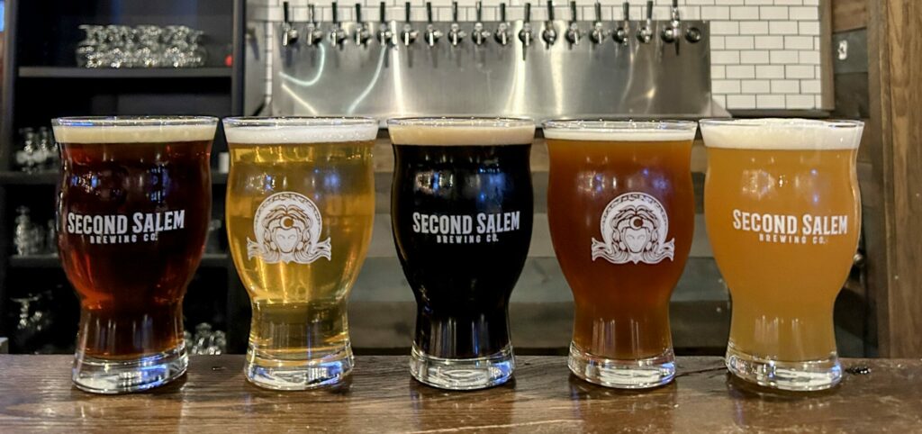 Selection of Second Salem beer